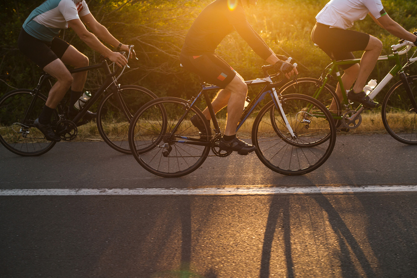 Cycling high in the Alps