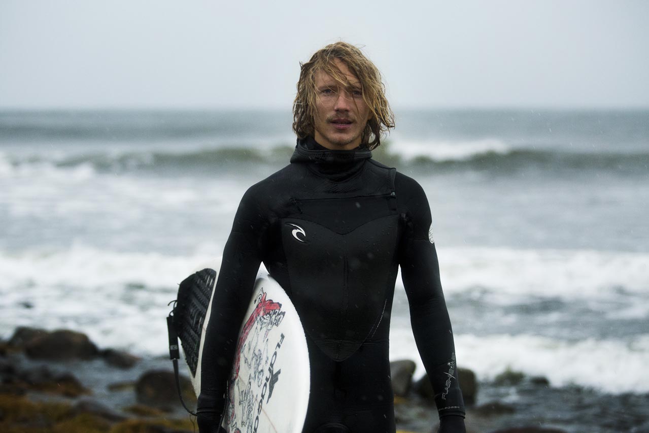 Walking back from an arctic session — the water was 8°C. Worth every second.